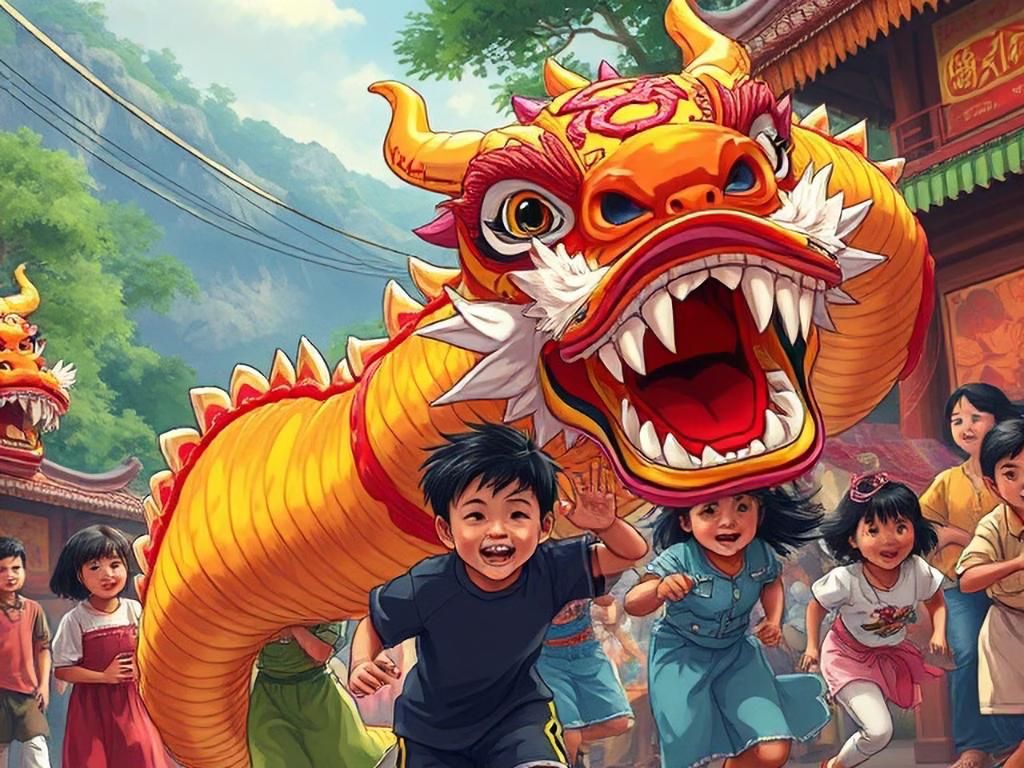 The Dragon Dance Dash