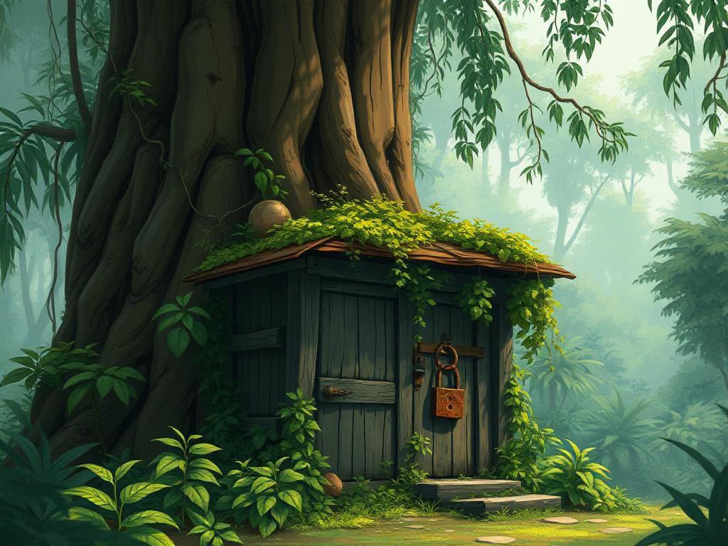 The Secret Map of Crispy Woods
