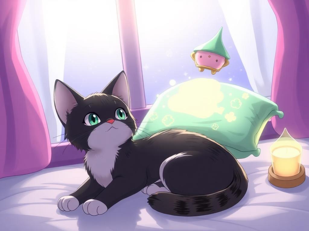 Whiskers and the Enchanted Pillow