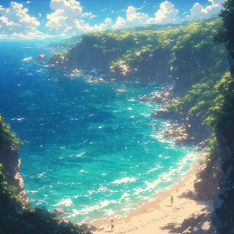 The Waves of Whale Island