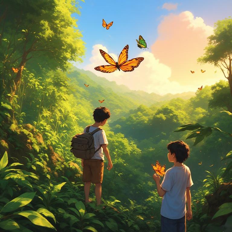 Wings of Freedom – Escape from the Penang Butterfly Farm