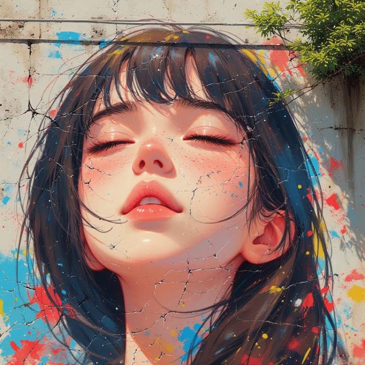 The Girl Who Painted Monsoon Walls