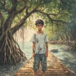 A Shadow in the Mangroves of Tanjung Piai