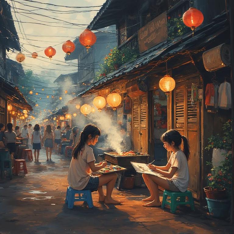 Notes from the Old Town Night Bazaar