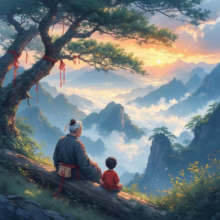 Sunrise at the Sea of Clouds