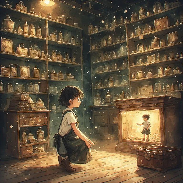 The Antique Shop of Lost Echoes