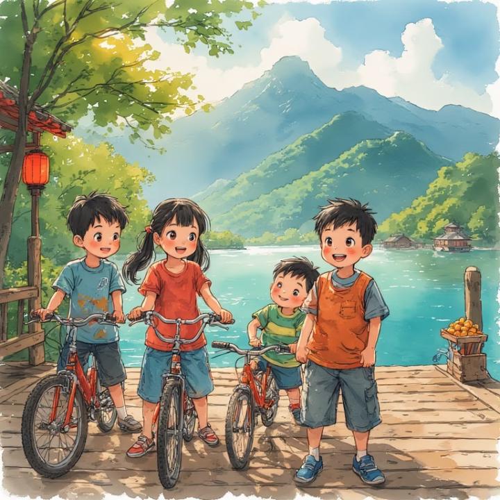 The Bicycle Thief of Sun Moon Lake