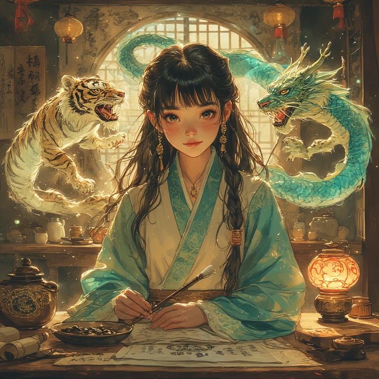 The Girl Who Painted the Zodiac