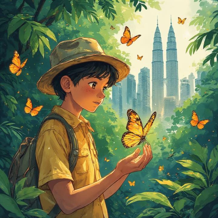 The Mystery of the Butterfly Garden at KLCC Park