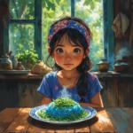 The Secret of the Blue Rice Map